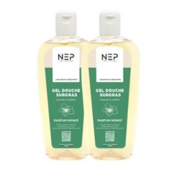 Nep Gel Douche Surgras Monoi 2x 500ml